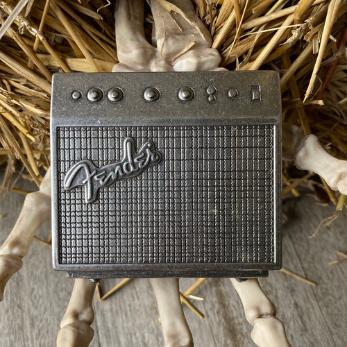 Large FENDER amplifier belt buckle
