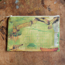Sea Girt bag clutch for sale map design NJ New Jersey