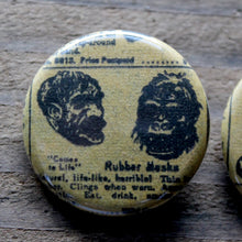 Bizarre Vintage Comic Advertisement pinback buttons - RadCakes Shirt Printing
