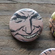 Villains pinback button set