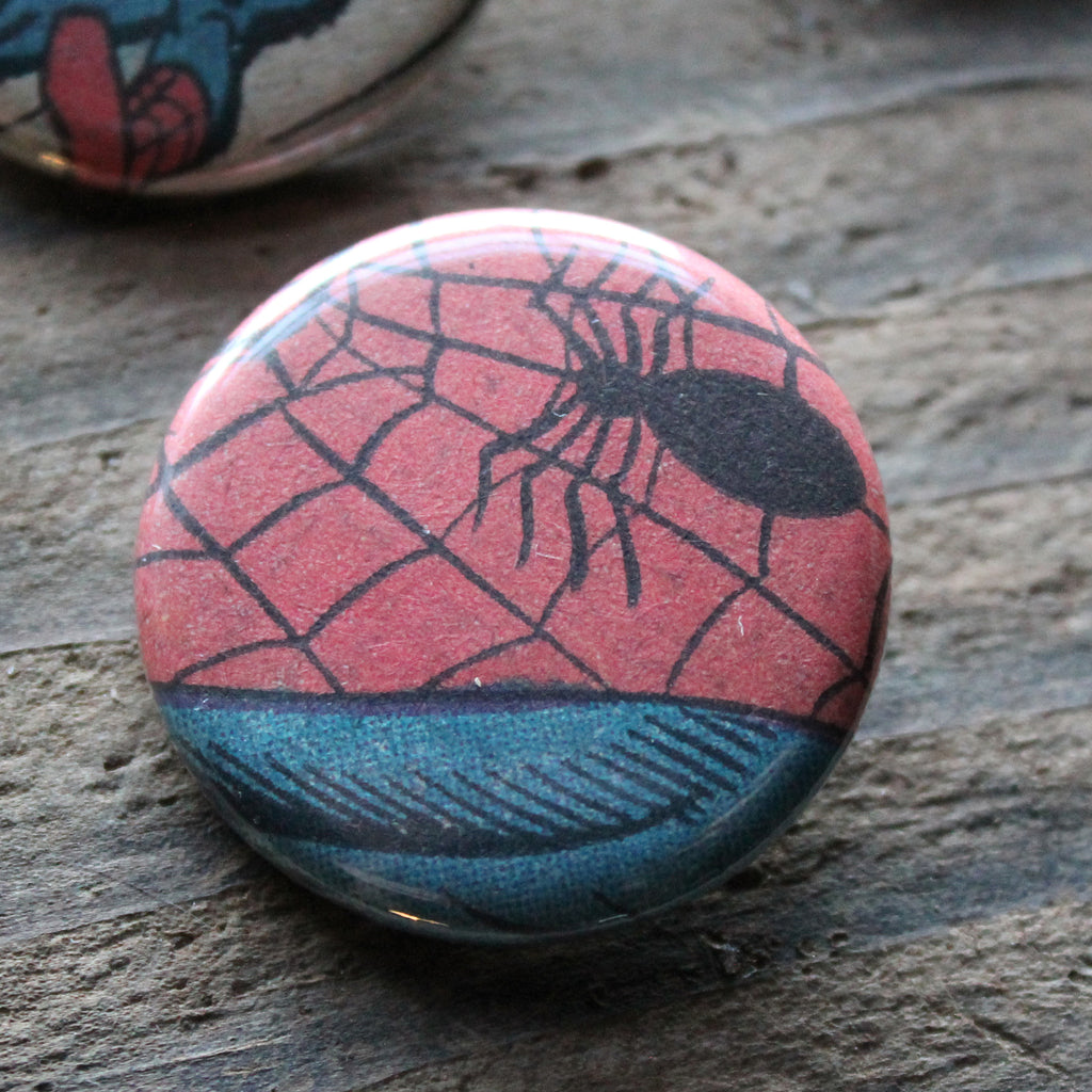 Collection of Spiderman pinback buttons – RAD Shirts Custom Printing