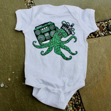 Octopus onesie for sale baby gift clothes cute squid with boombox outfit