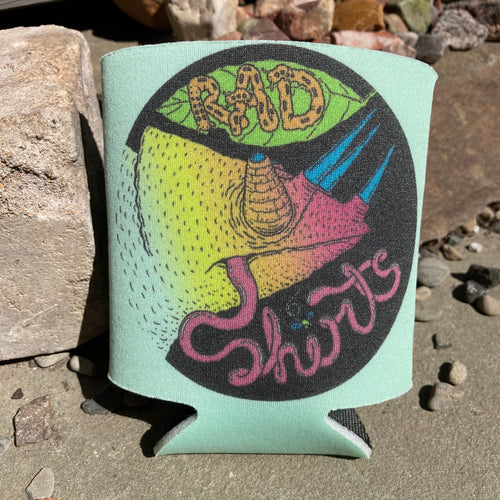 Chameleon koozie by Rad Shirts custom printing Manasquan NJ