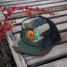 NJ Skull mesh baseball hat (CAMOUFLAGE) - RadCakes Shirt Printing