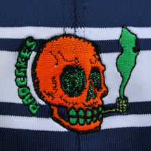 NJ Skull mesh baseball hat (ROYAL BLUE) - RadCakes Shirt Printing