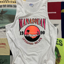 Vintage Manasquan Lifeguard tank top shirt for sale Lifeguard Tournament Relays