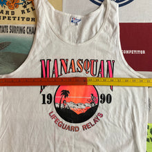 1990 Manasquan Lifeguard Relays tank top