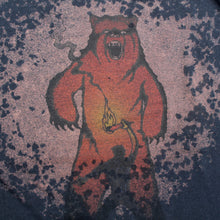 Bear attack shirt bleached shirt