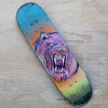 Grizzly Bear Skateboard Deck original artwork - RadCakes Shirt Printing