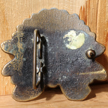 Chief Sitting Bull brass belt buckle