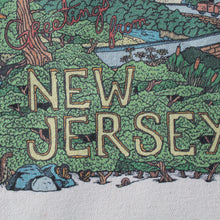 Greetings from New Jersey reusable canvas tote bag