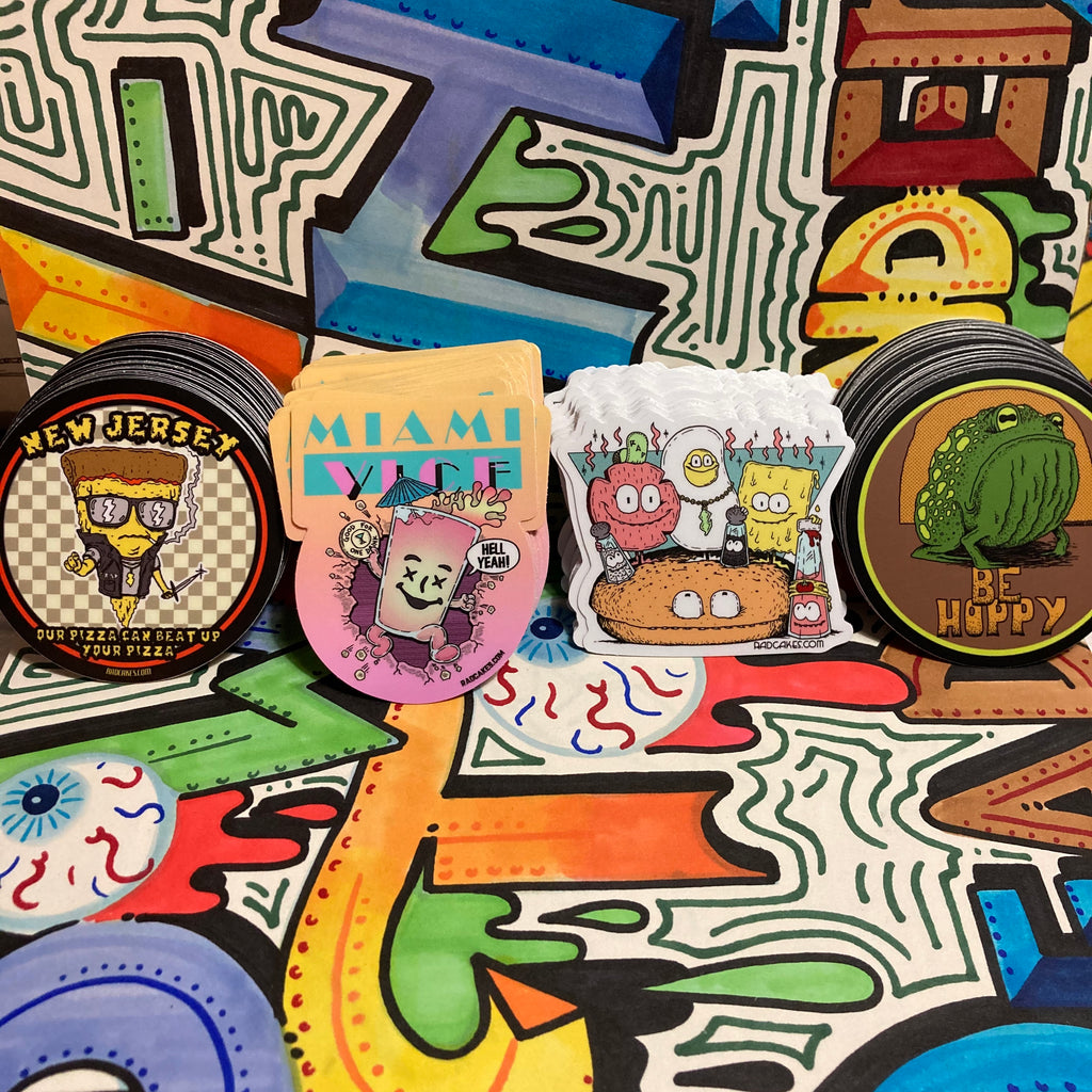 Pork Roll, Egg, & Cheese sticker – RAD Shirts Custom Printing