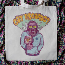GOT RECORDS? vinyl record tote bag