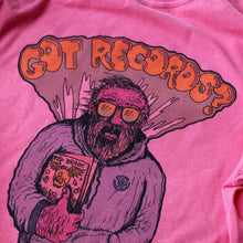 GOT RECORDS t-shirt design for record collectors and vinyl record flea market people