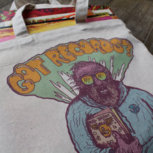 GOT RECORDS? vinyl record tote bag