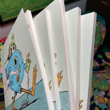 Sketchbook Creatures book by Ryan Wade Rad Shirts Custom Printing Manasquan New Jersey artist book for sale