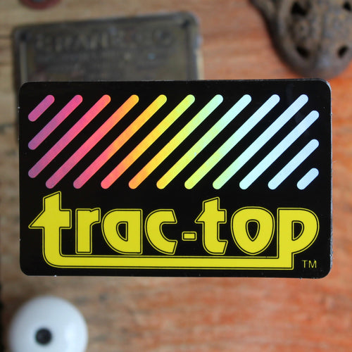 Vintage surf sticker Trac-Top for sale 