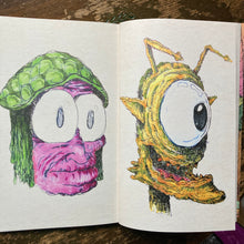 Sketchbook Creatures book by Ryan Wade Rad Shirts Custom Printing Manasquan New Jersey artist book for sale