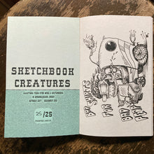 "Sketchbook Creatures" Art book