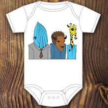 Animals in Suits Onesie - RadCakes Shirt Printing