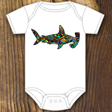 Hammerhead Kaleidoscope Onesie - RadCakes Shirt Printing