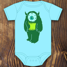 Fuzzy Cyclops Monster Onesie - RadCakes Shirt Printing