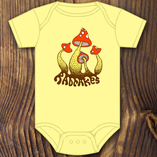 RadCakes Mushroom Onesie - RadCakes Shirt Printing