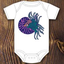 Colorful Nautilus Onesie - RadCakes Shirt Printing