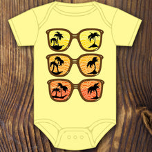 Retro Sunglasses Onesie - RadCakes Shirt Printing