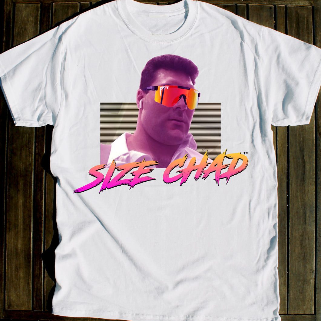 Size Chad shirt @SizeChad merchandise Crypto Currency Twitter 