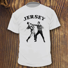 New Jersey Pork Roll shirt with Boxing Men - RadCakes Shirt Printing