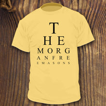 The Morgan Freemasons "Eye Chart" shirt