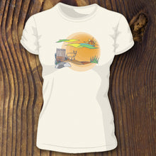 Beach Fox women's tee - RadCakes Shirt Printing