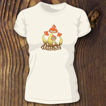 Mushroom Patch women's tee - RadCakes Shirt Printing