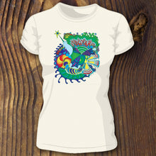 Trippy narhwal shirt design by RadCakes custom printing Manasquan NJ