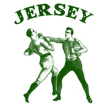 Green New Jersey Pork Roll shirt with Boxing Men - RadCakes Shirt Printing