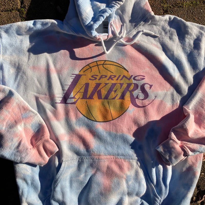 Lakers tie dye hoodie outlet
