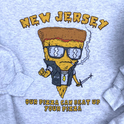 NJ: Our Pizza Can Beat Up Your Pizza Crewneck