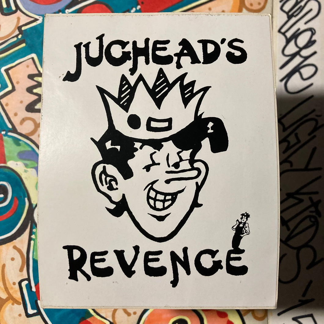Vintage Jughead's Revenge sticker for sale retro punk ska decal