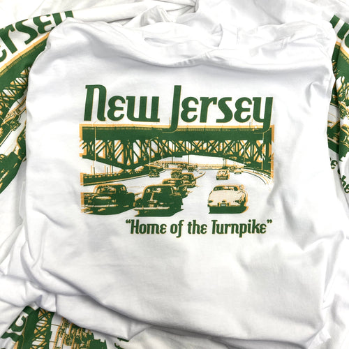 New Jersey Home of the Turnpike shirt NJ tshirt funny meme for sale driving parkway